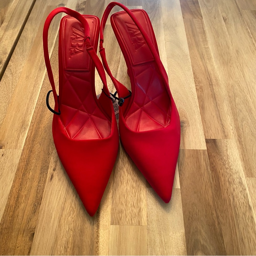 Zara Red Heels